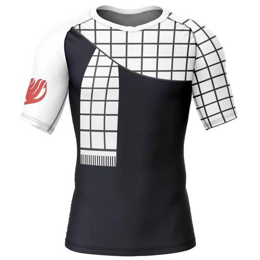 Fairy Tail Natsu Dragneel Premium Short Sleeve Rash Guard