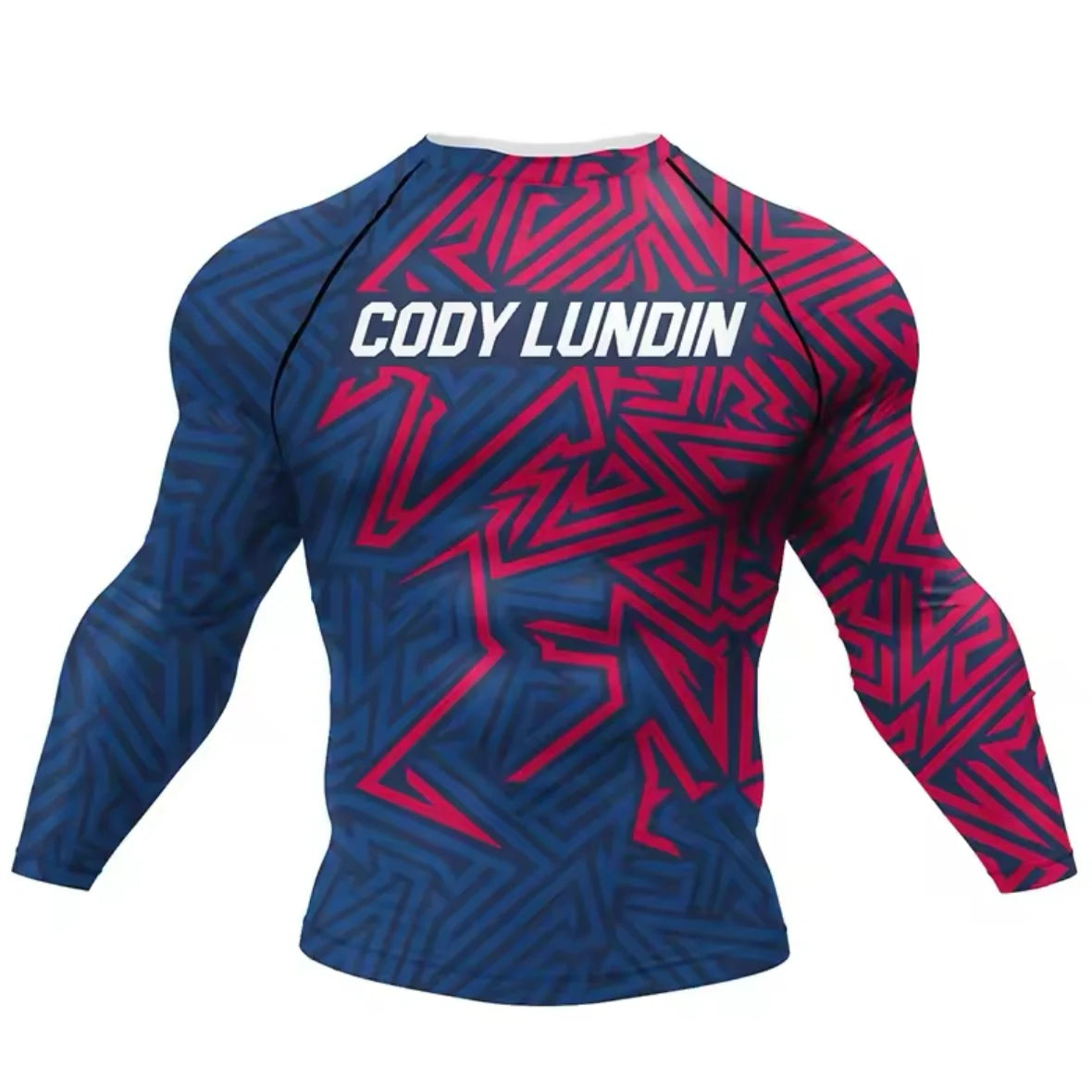 Abstract Geometric Premium BJJ / MMA Rash Guard - LONG & SHORT SLEEVE VARIATIONS