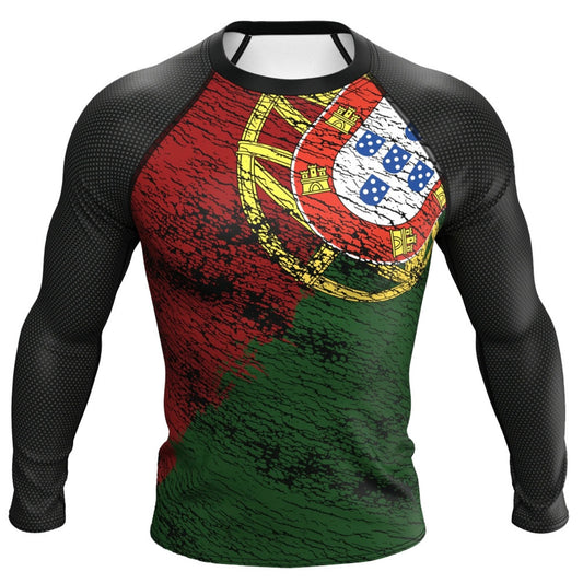 Portugal Premium Rash Guard - LONG OR SHORT SLEEVE