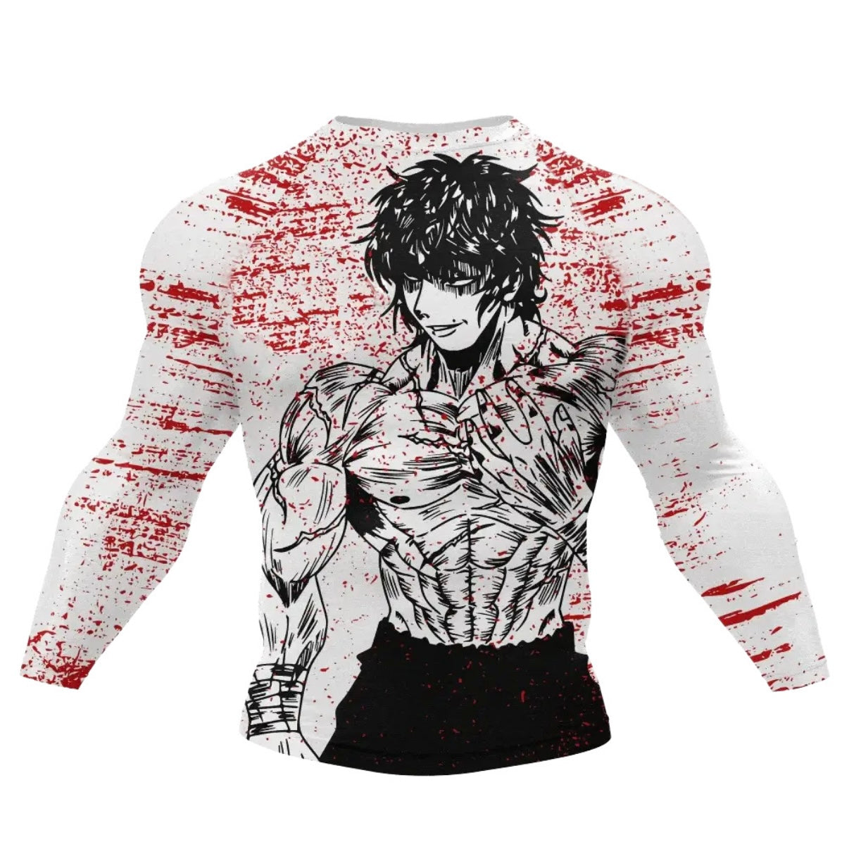 Baki The Grappler Premium Rash Guard - LONG OR SHORT SLEEVE