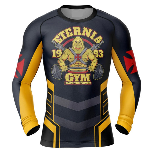 Masters of the Universe He-Man Gym Premium Rash Guard - LONG OR SHORT SLEEVE