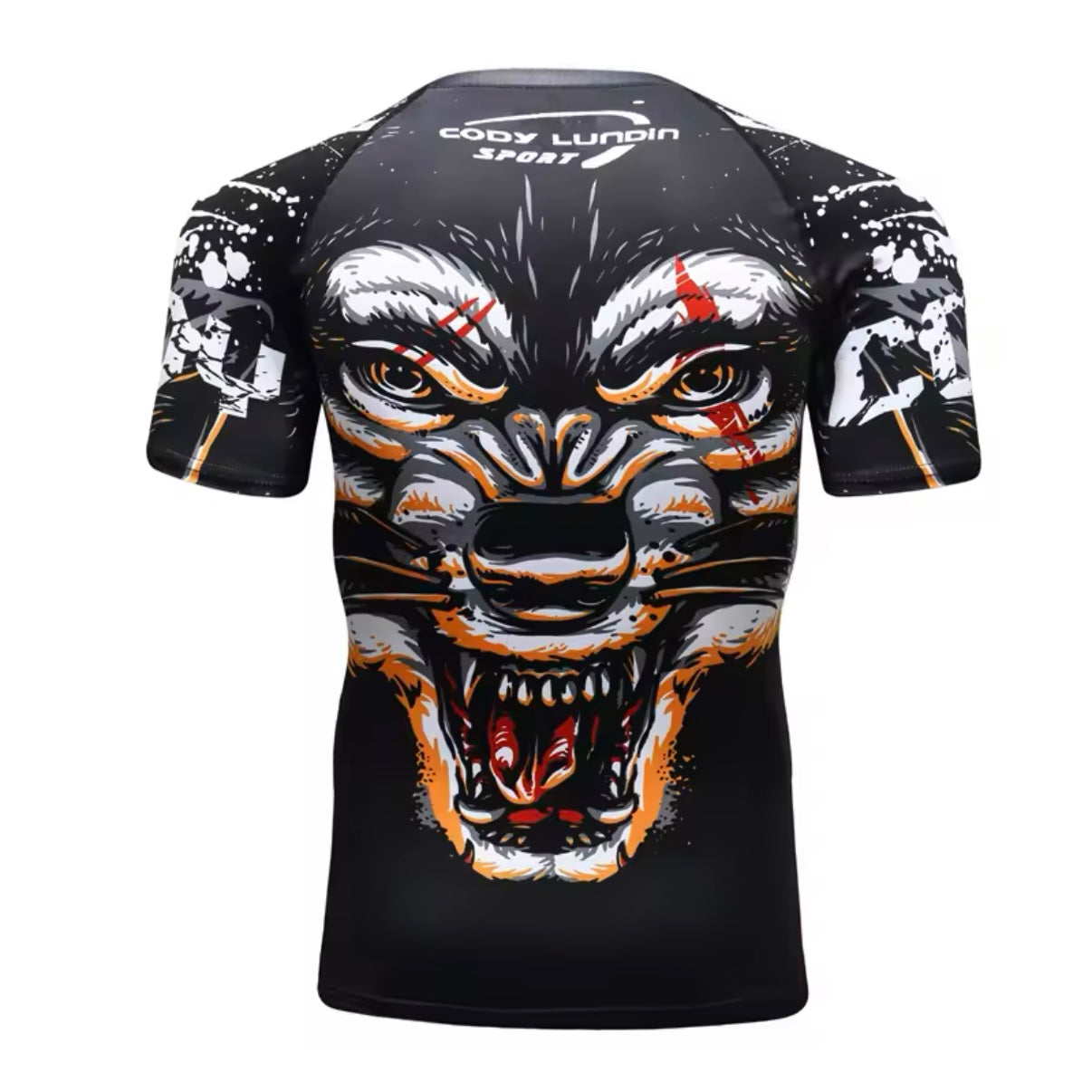 Wolf Premium BJJ / MMA Rash Guard - LONG & SHORT SLEEVE VARIATIONS