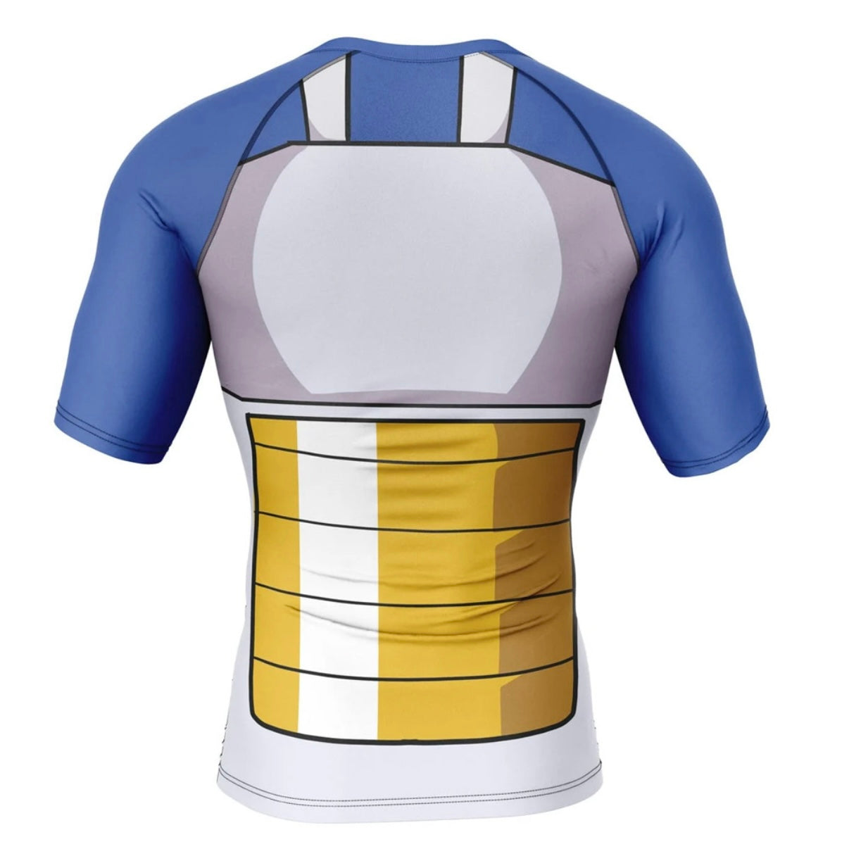 Dragon Ball Z Vegeta Suit Premium Rash Guard - LONG OR SHORT SLEEVE