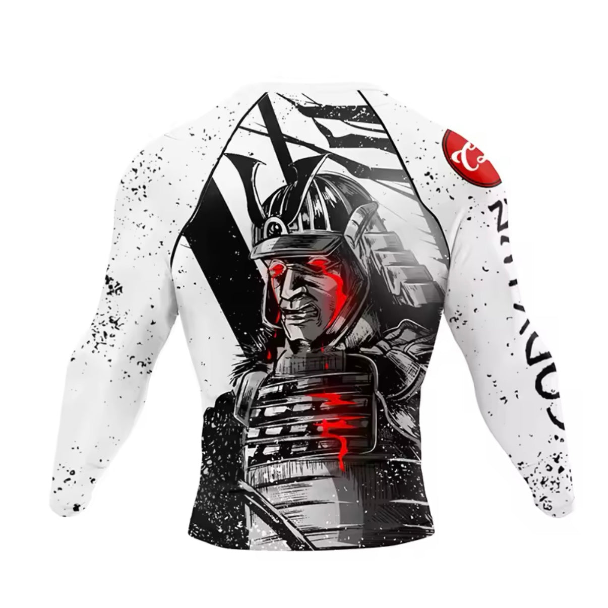 Samurai Warrior Premium BJJ / MMA Rash Guard - LONG & SHORT SLEEVE VARIATIONS