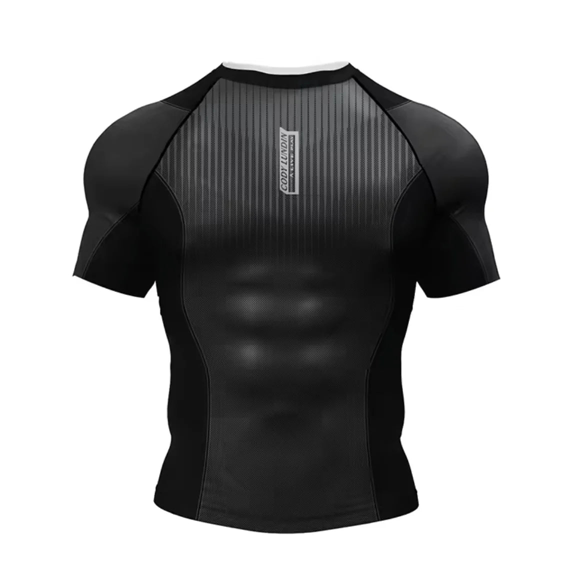 Black Premium BJJ / MMA Rash Guard - LONG & SHORT SLEEVE VARIATIONS