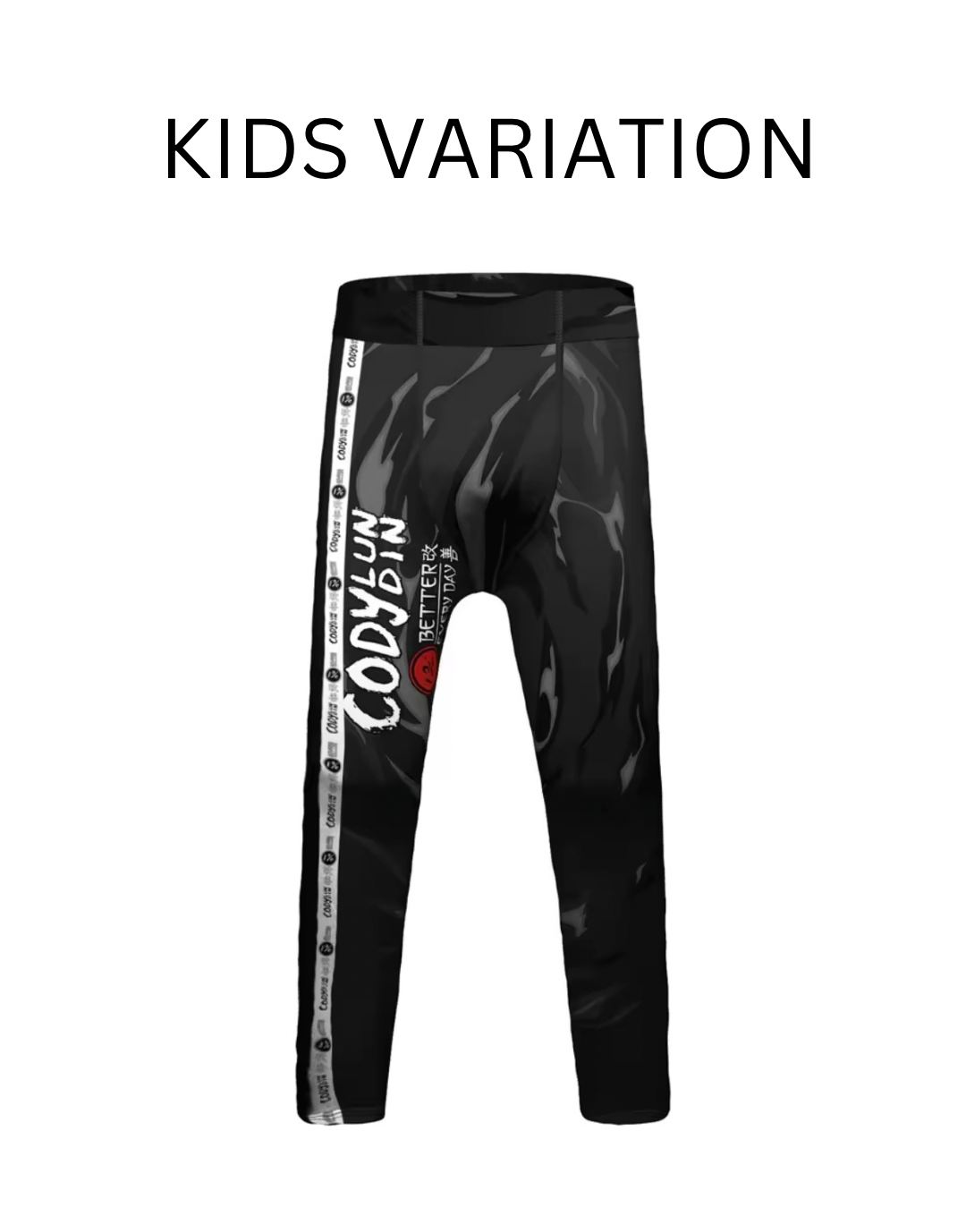 Always Injured Premium BJJ No Gi / MMA Set. Rash Guard, Shorts & Spats