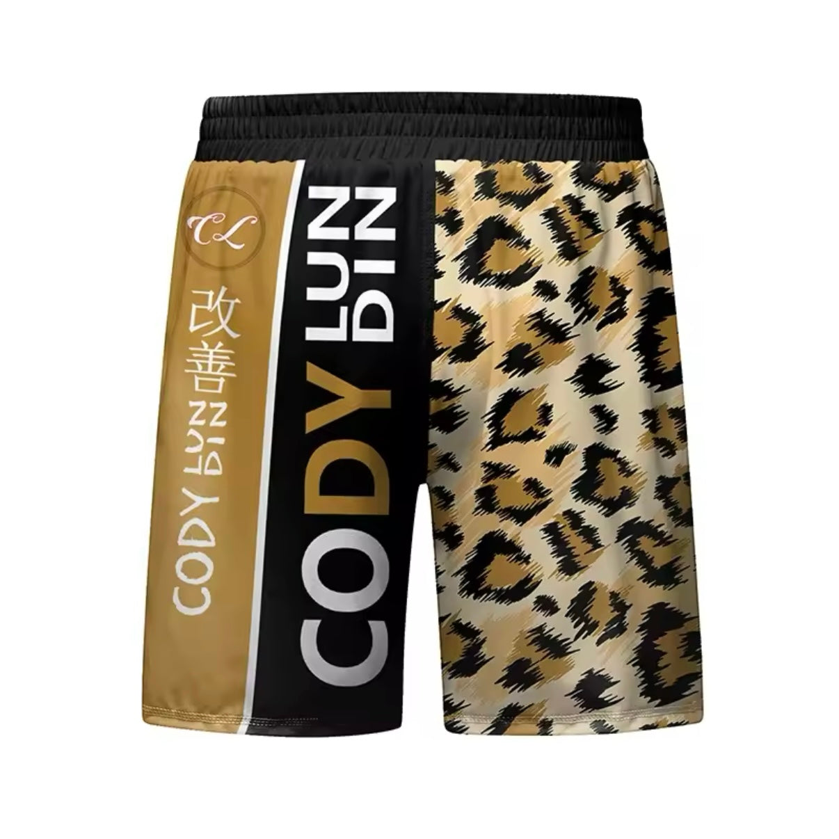 Leopard Premium BJJ No Gi / MMA Set. Rash Guard, Shorts & Spats
