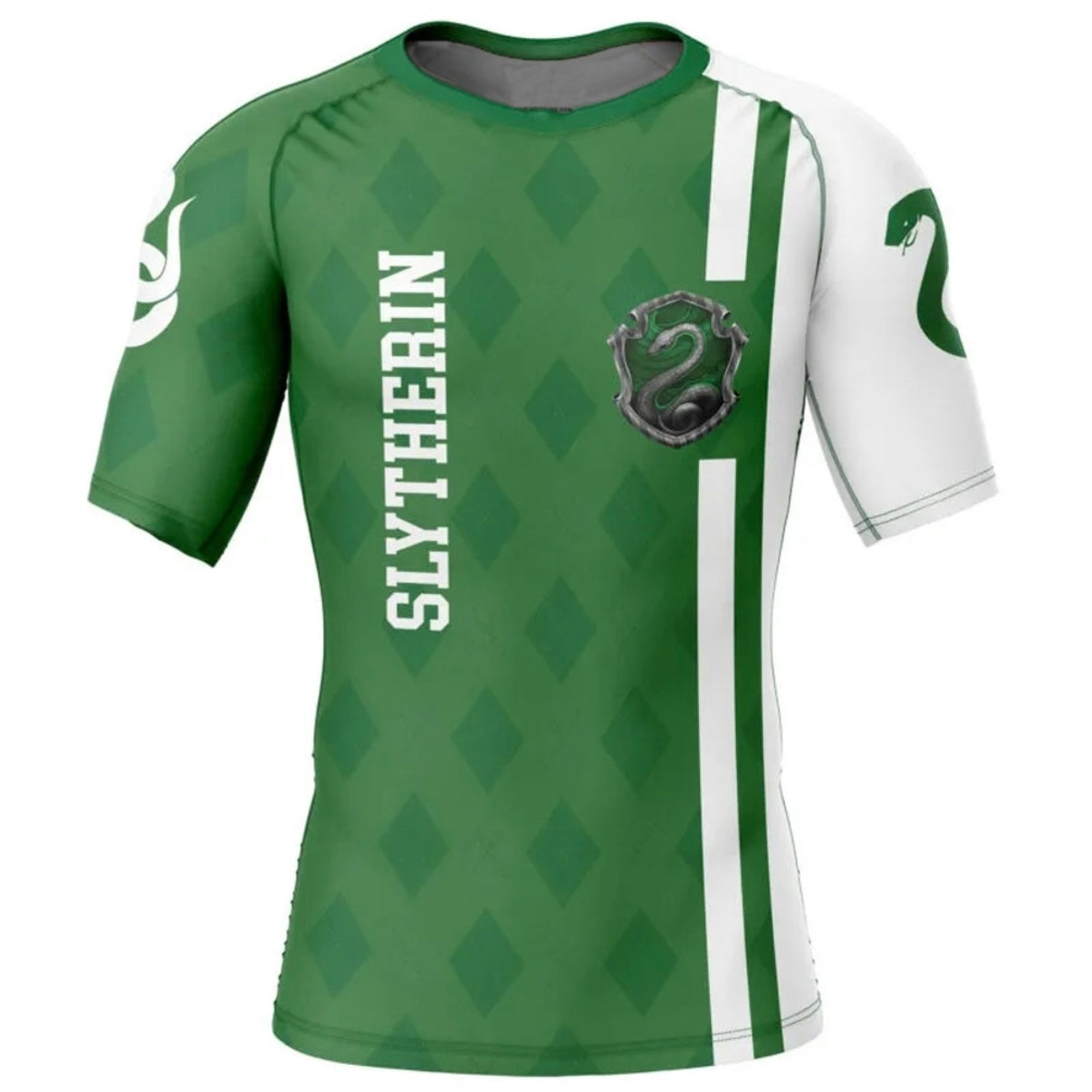 Harry Potter Slytherin Premium Rash Guard - LONG OR SHORT SLEEVE