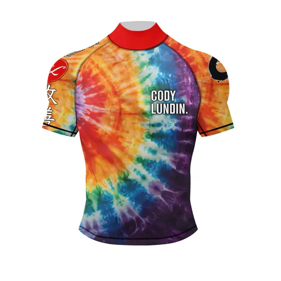Colourful Premium BJJ / MMA High Neck Rash Guard - LONG & SHORT SLEEVE VARIATIONS
