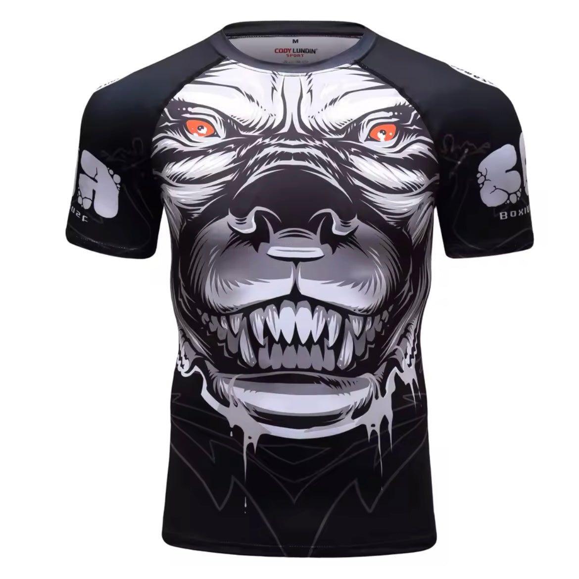 Dog Premium BJJ No Gi / MMA Set. Rash Guard, Shorts & Spats