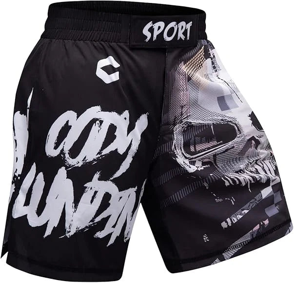 Skull Premium BJJ No Gi / MMA Grappling Shorts