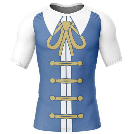Fairy Tail Lucy Heartfilia Premium Short Sleeve Rash Guard