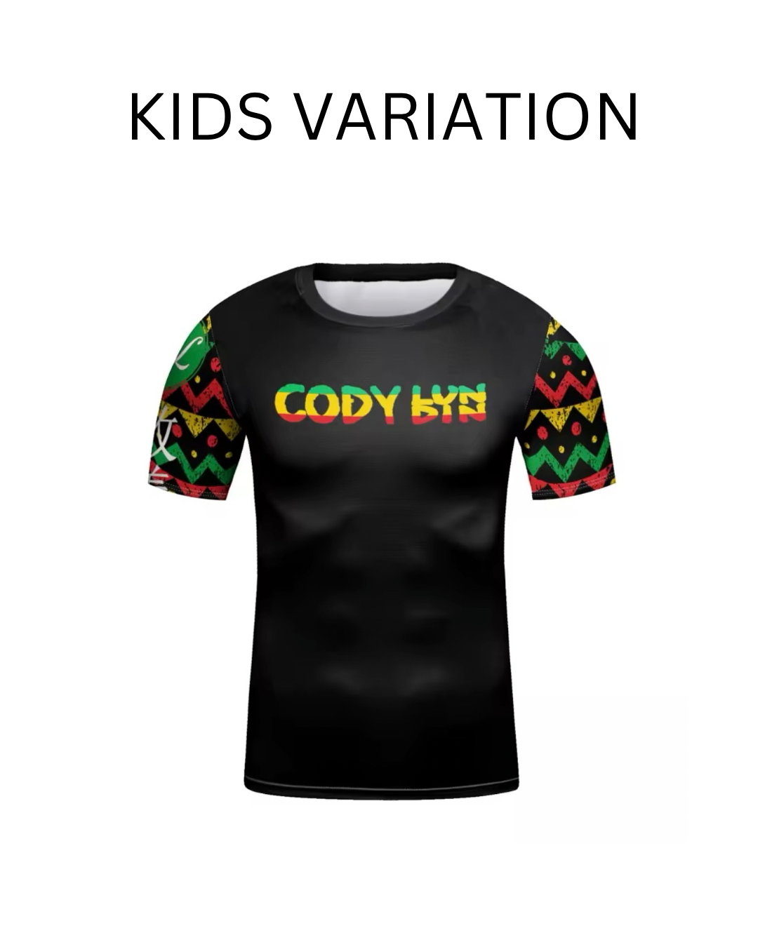 Reggae Premium BJJ / MMA Rash Guard - LONG & SHORT SLEEVE VARIATIONS