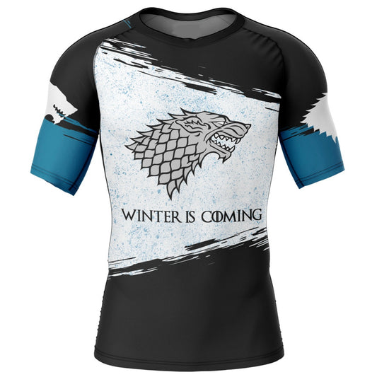 Game of Thrones Stark Premium Rash Guard - LONG OR SHORT SLEEVE