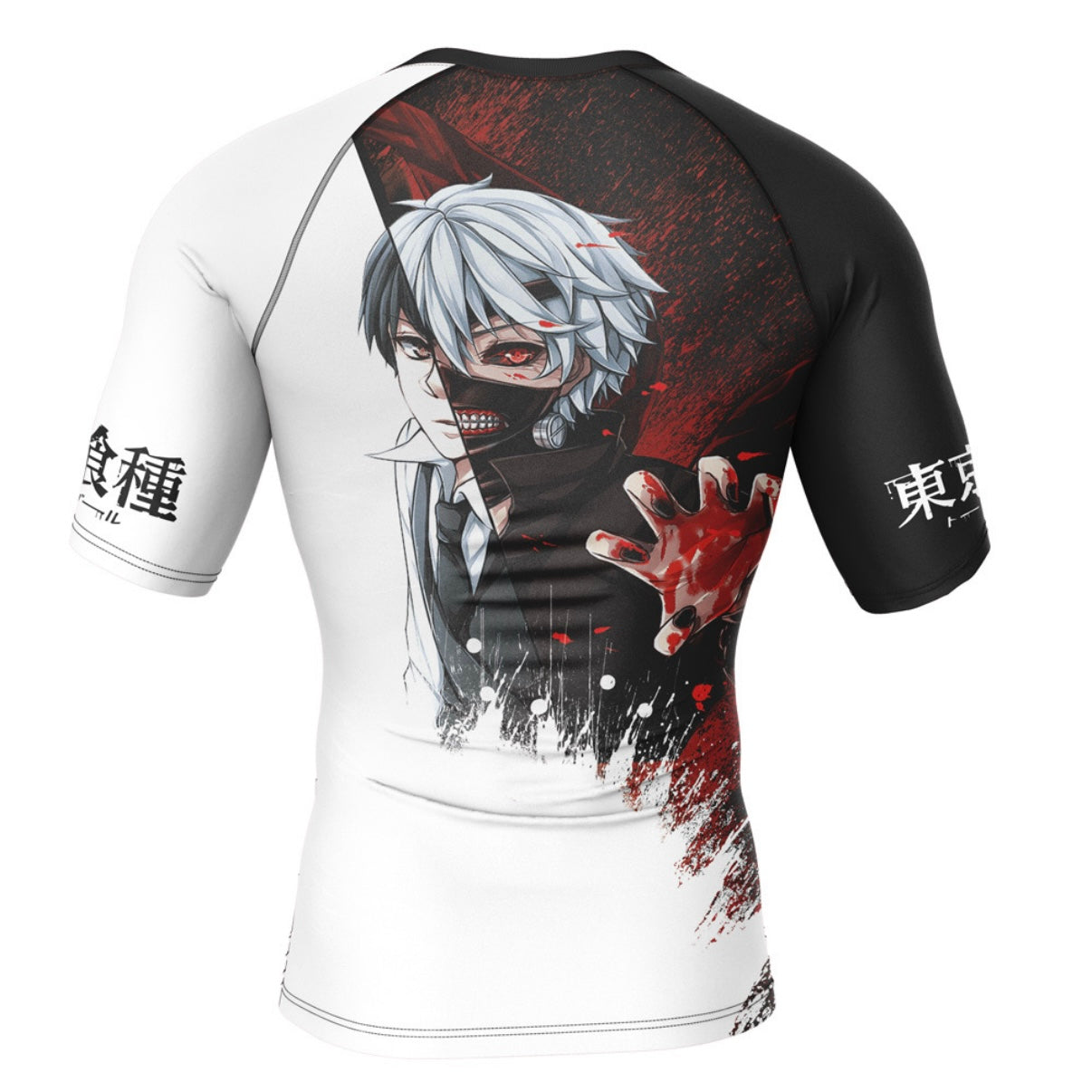 Tokyo Ghoul Ken Kaneki Premium Rash Guard - LONG OR SHORT SLEEVE