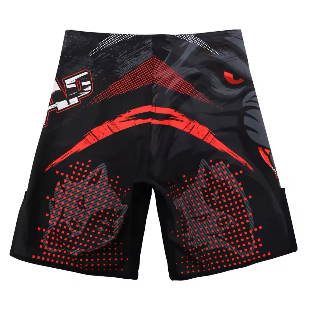 Black Wolf Premium MMA Grappling Shorts