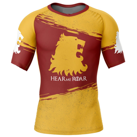 Game of Thrones Lannister Premium Short Sleeve Rash Guard