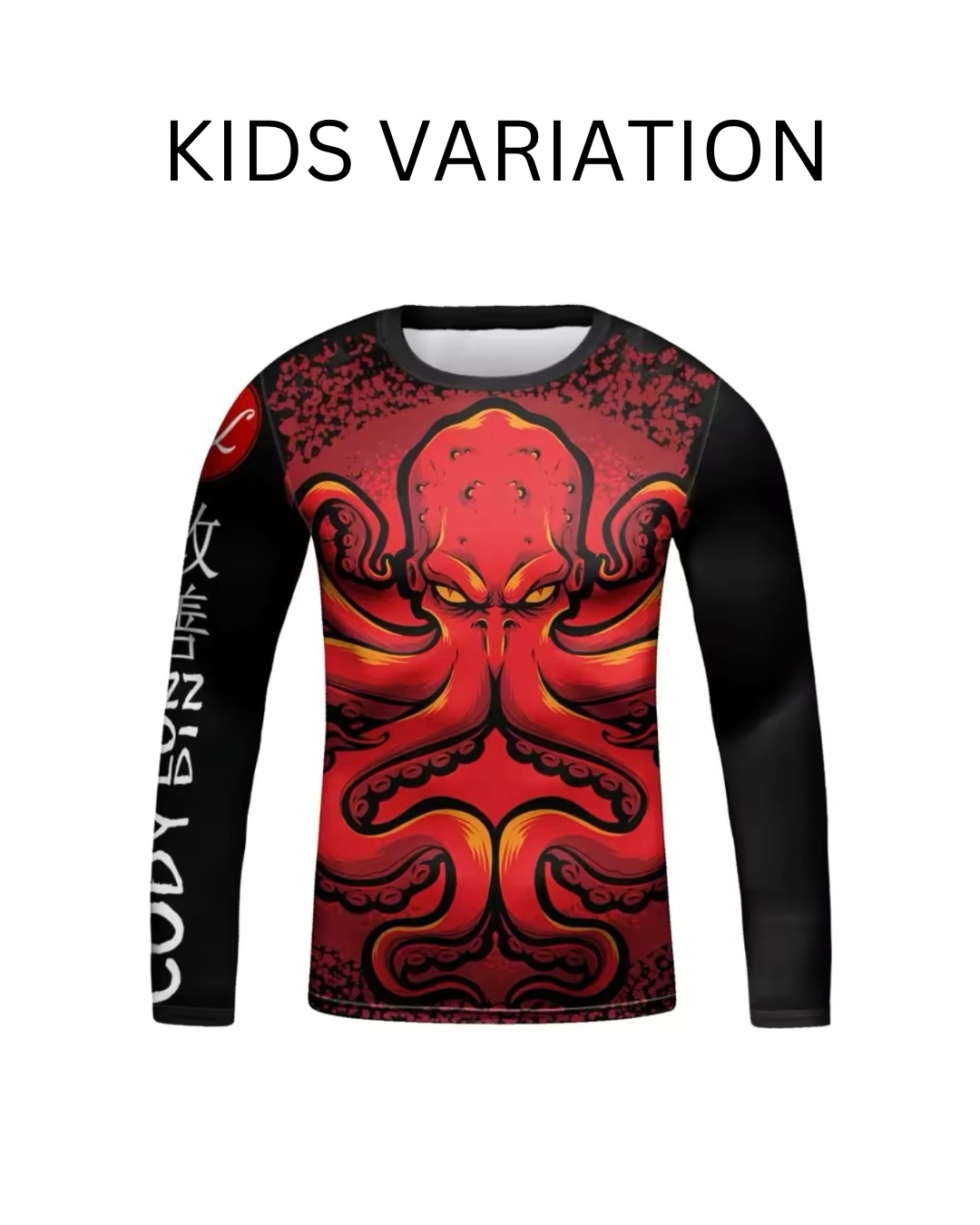 Octopus Premium BJJ No Gi / MMA Set. Rash Guard, Shorts & Spats