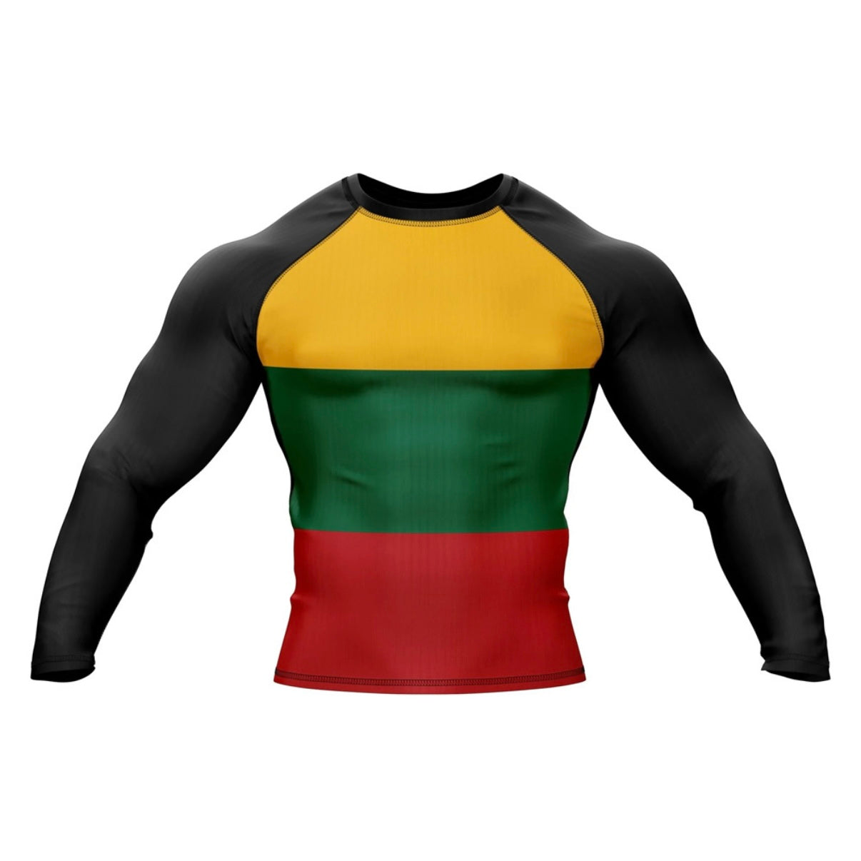 Lithuania (Lietuva) Premium Rash Guard - LONG OR SHORT SLEEVE