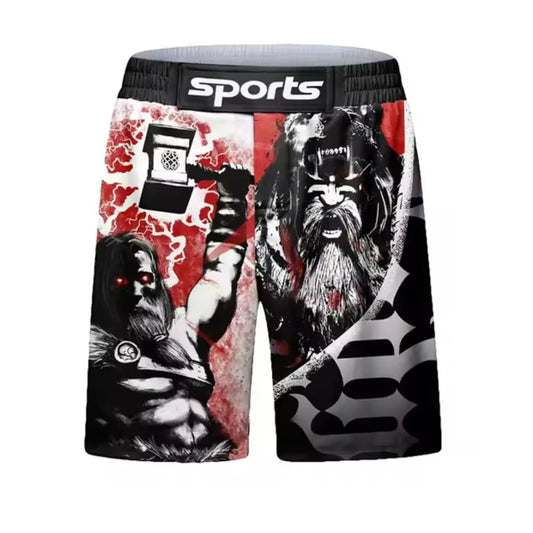 Warrior God Premium BJJ No Gi / MMA Grappling Shorts