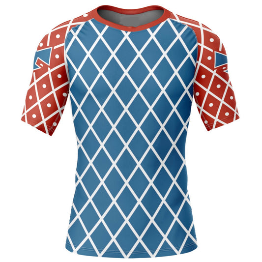 Jojo’s Bizarre Adventure 'Guido Mista' Premium Short Sleeve Rash Guard
