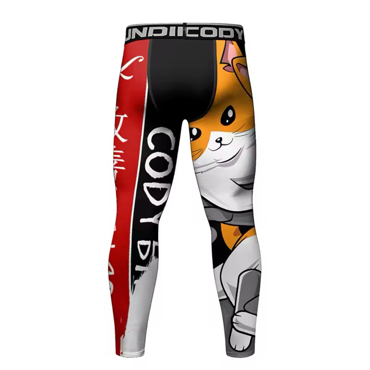 Cat Premium BJJ No Gi / MMA Set. Rash Guard, Shorts & Spats