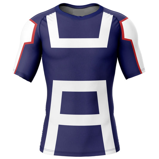 My Hero Academia Premium Short Sleeve Rash Guard