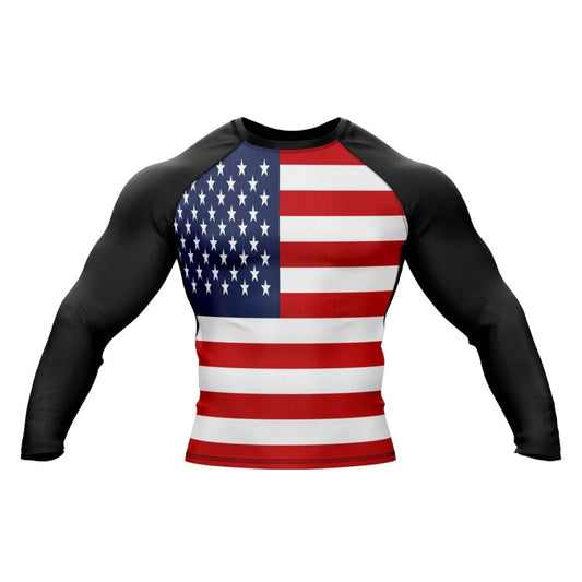 United States of America Premium Rash Guard - LONG OR SHORT SLEEVE