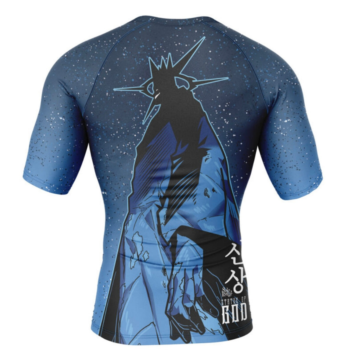 Solo Leveling Statue of God Premium Long Sleeve Rash Guard