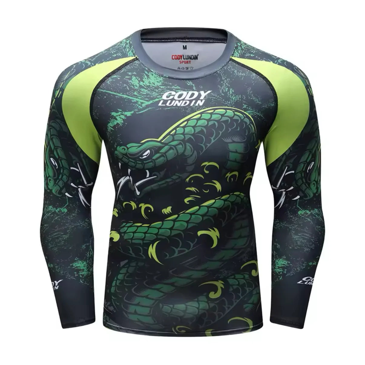 Snake Roller Premium BJJ No Gi / MMA Set. Rash Guard, Shorts & Spats