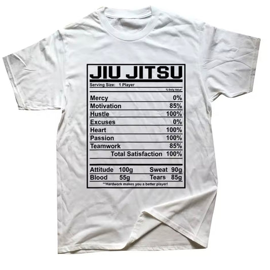 Jiu Jitsu Serving White T-Shirt