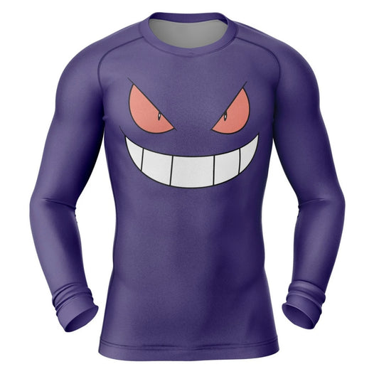 Pokemon Gengar Premium Rash Guard - LONG OR SHORT SLEEVE