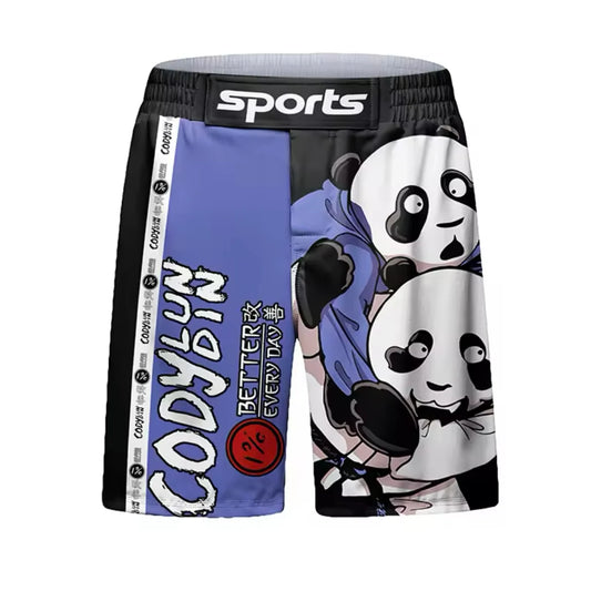 Judo Panda Premium BJJ No Gi / MMA Grappling Shorts