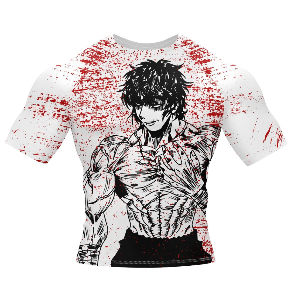 Baki The Grappler Premium Rash Guard - LONG OR SHORT SLEEVE