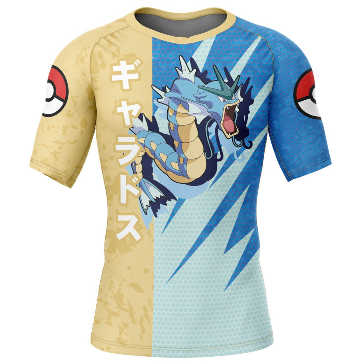 Pokemon Gyarados Premium Short Sleeve Rash Guard