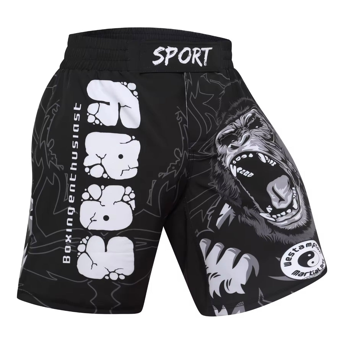 Gorilla Premium BJJ No Gi / MMA Set. Rash Guard, Shorts & Spats