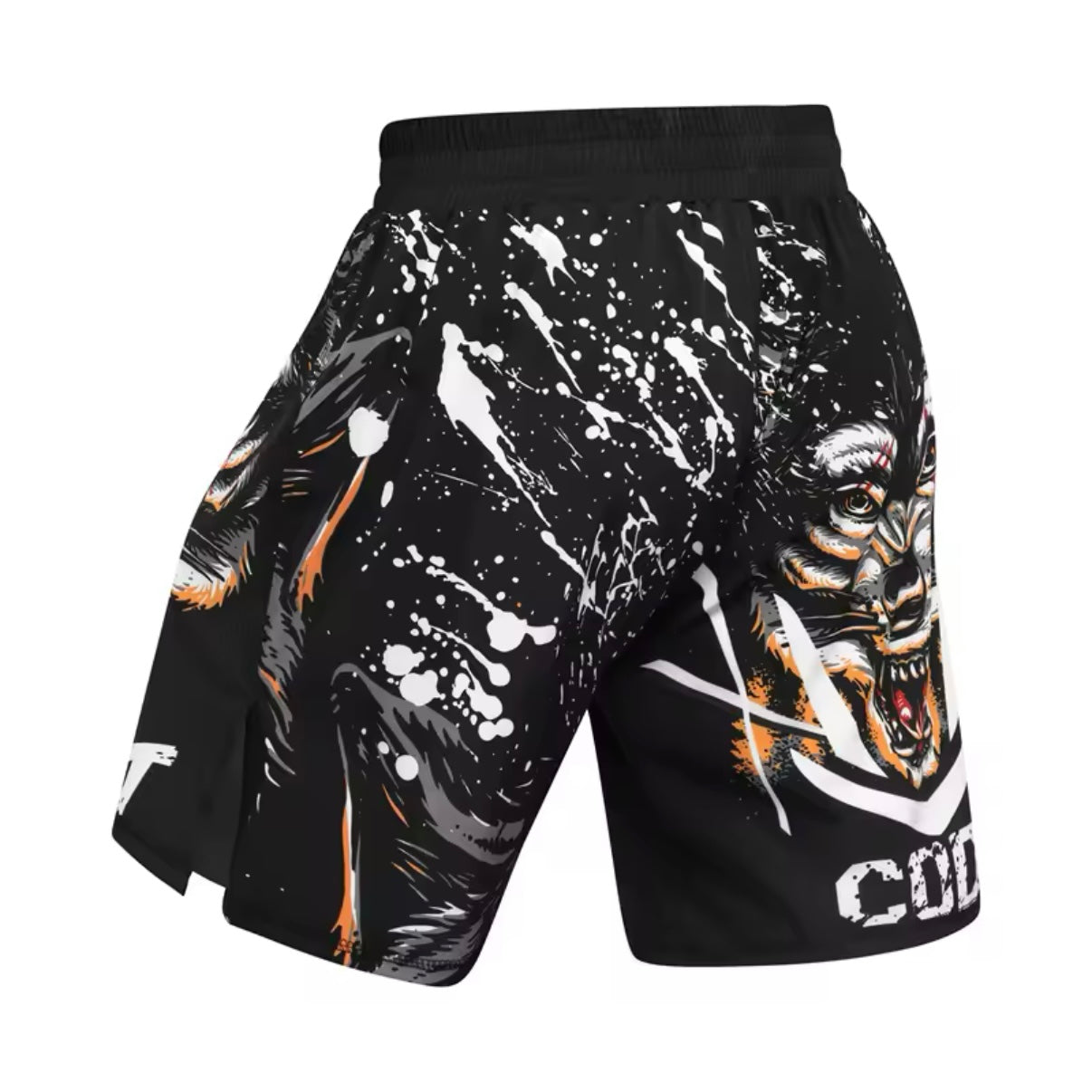 Wolf Premium BJJ No Gi / MMA Set. Rash Guard, Shorts & Spats