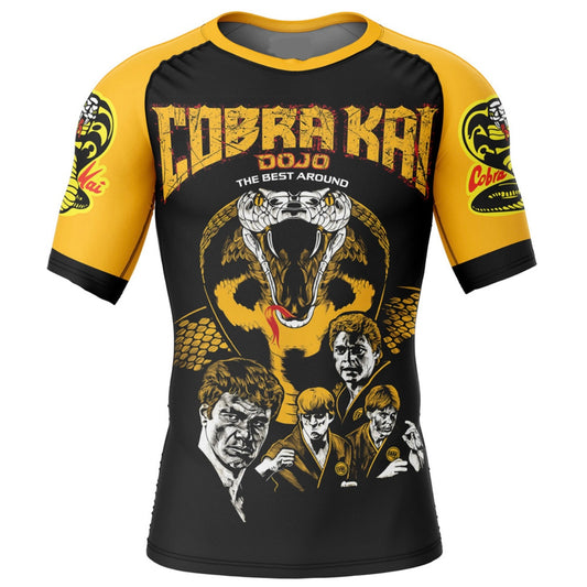 Cobra Kai Premium Rash Guard - LONG OR SHORT SLEEVE
