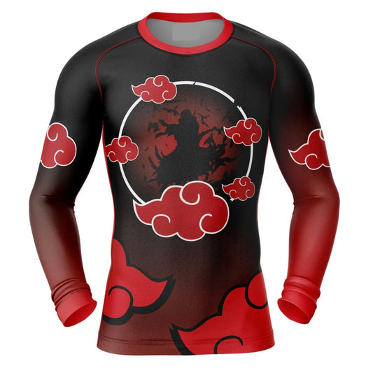 Naruto Itachi Premium Rash Guard - LONG OR SHORT SLEEVE