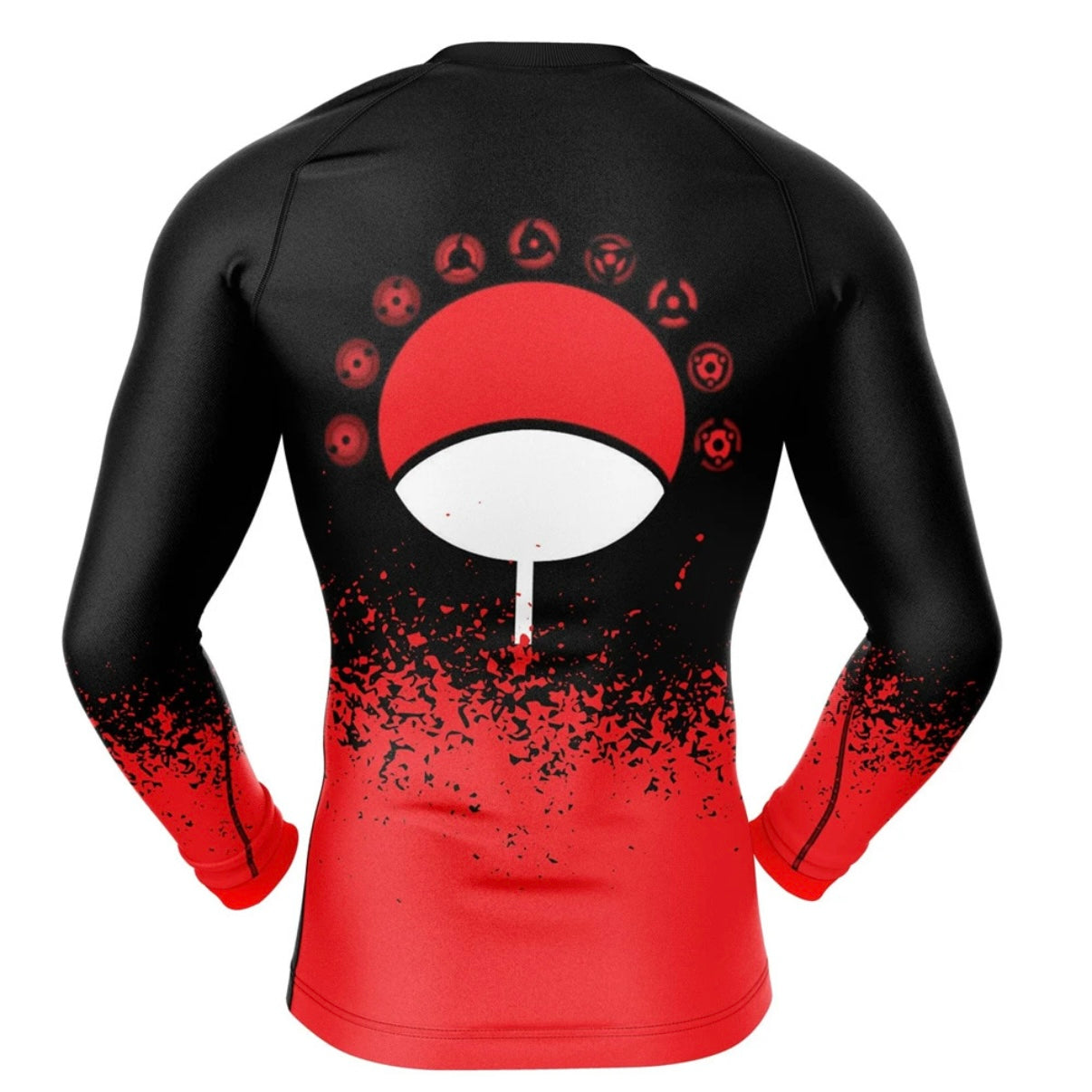 Naruto Sharingan Premium Rash Guard - LONG OR SHORT SLEEVE