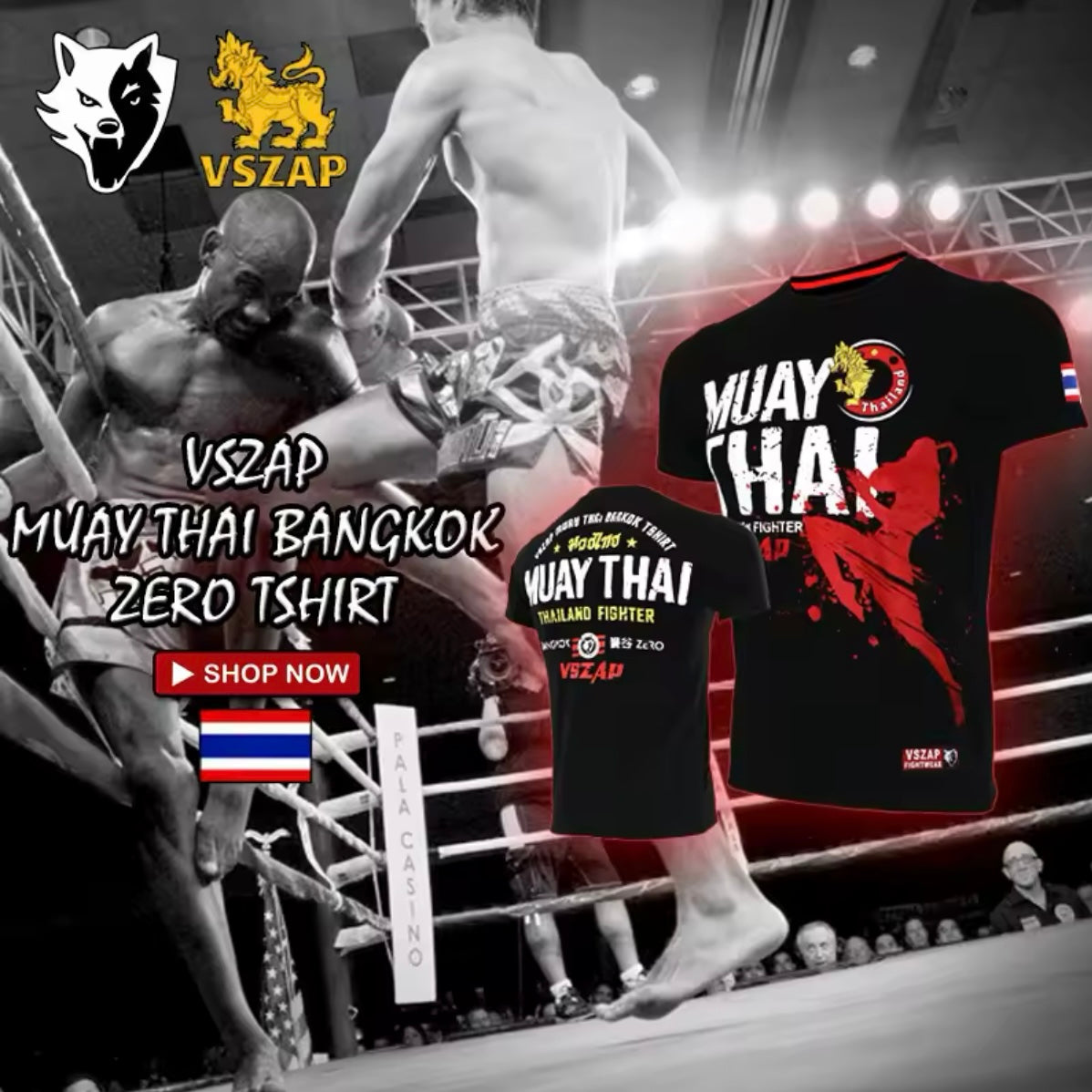 Muay Thai Bangkok Fighter Premium T-Shirt