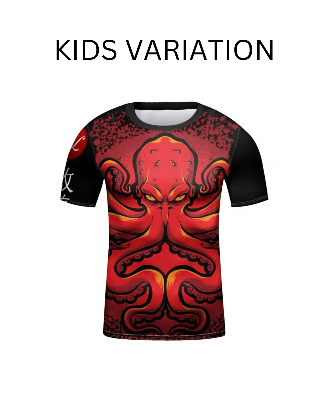 Octopus Premium BJJ / MMA Rash Guard - LONG & SHORT SLEEVE VARIATIONS