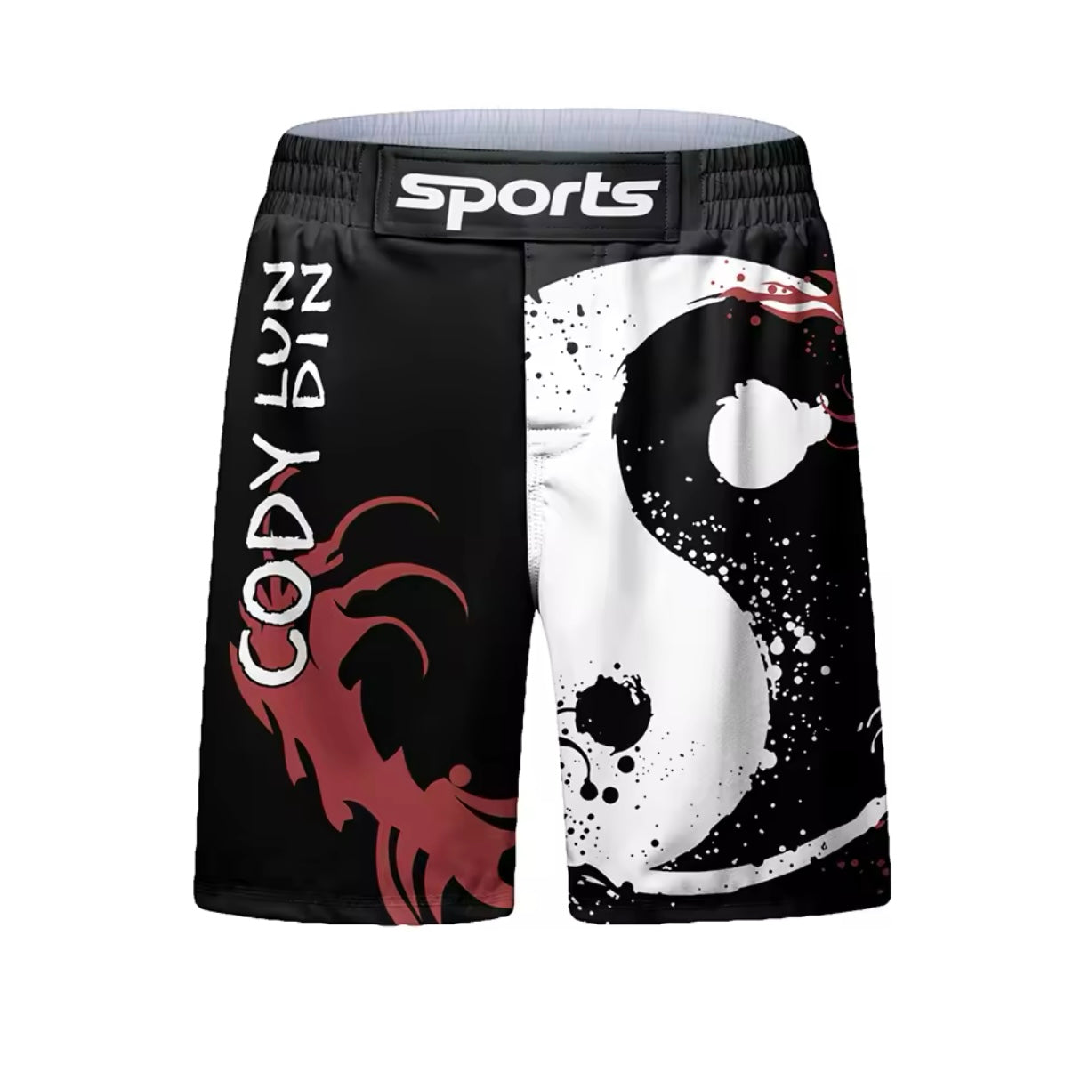 Yin Yang Premium BJJ No Gi / MMA Set. Rash Guard, Shorts & Spats