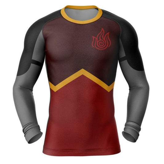 Avatar 'Firebenders' Premium Rash Guard - LONG OR SHORT SLEEVE