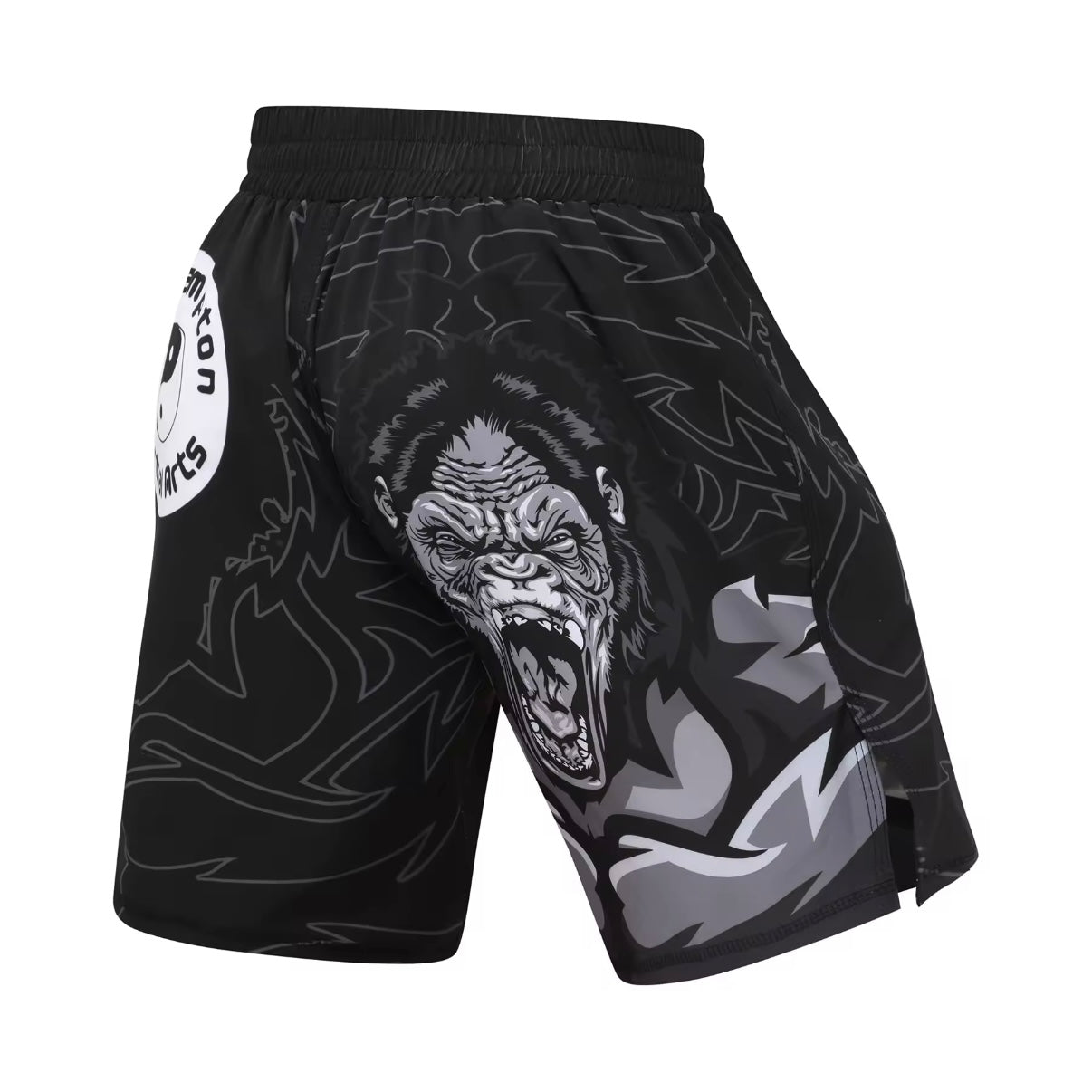 Gorilla Premium BJJ No Gi / MMA Set. Rash Guard, Shorts & Spats