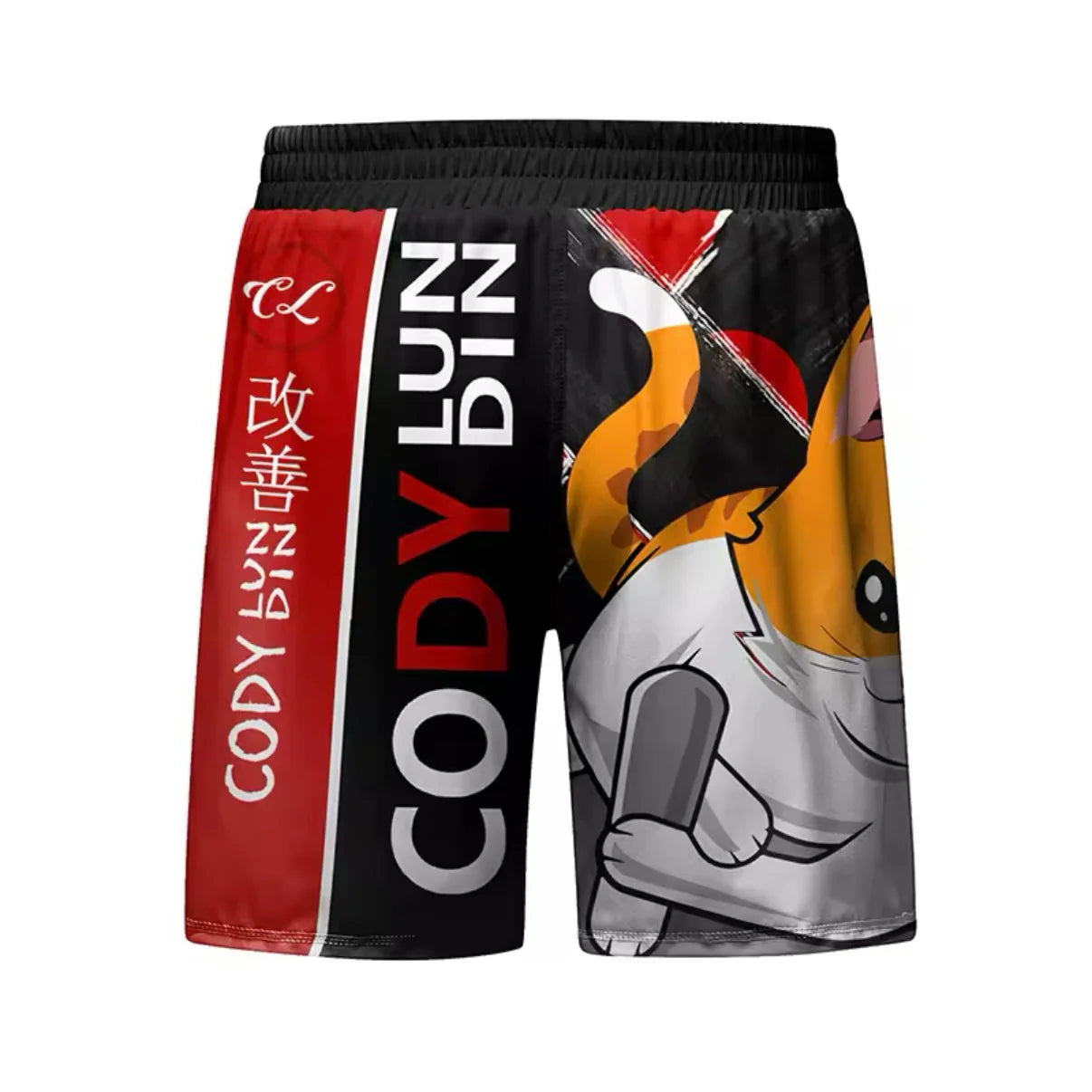 Cat Premium BJJ No Gi / MMA Grappling Shorts