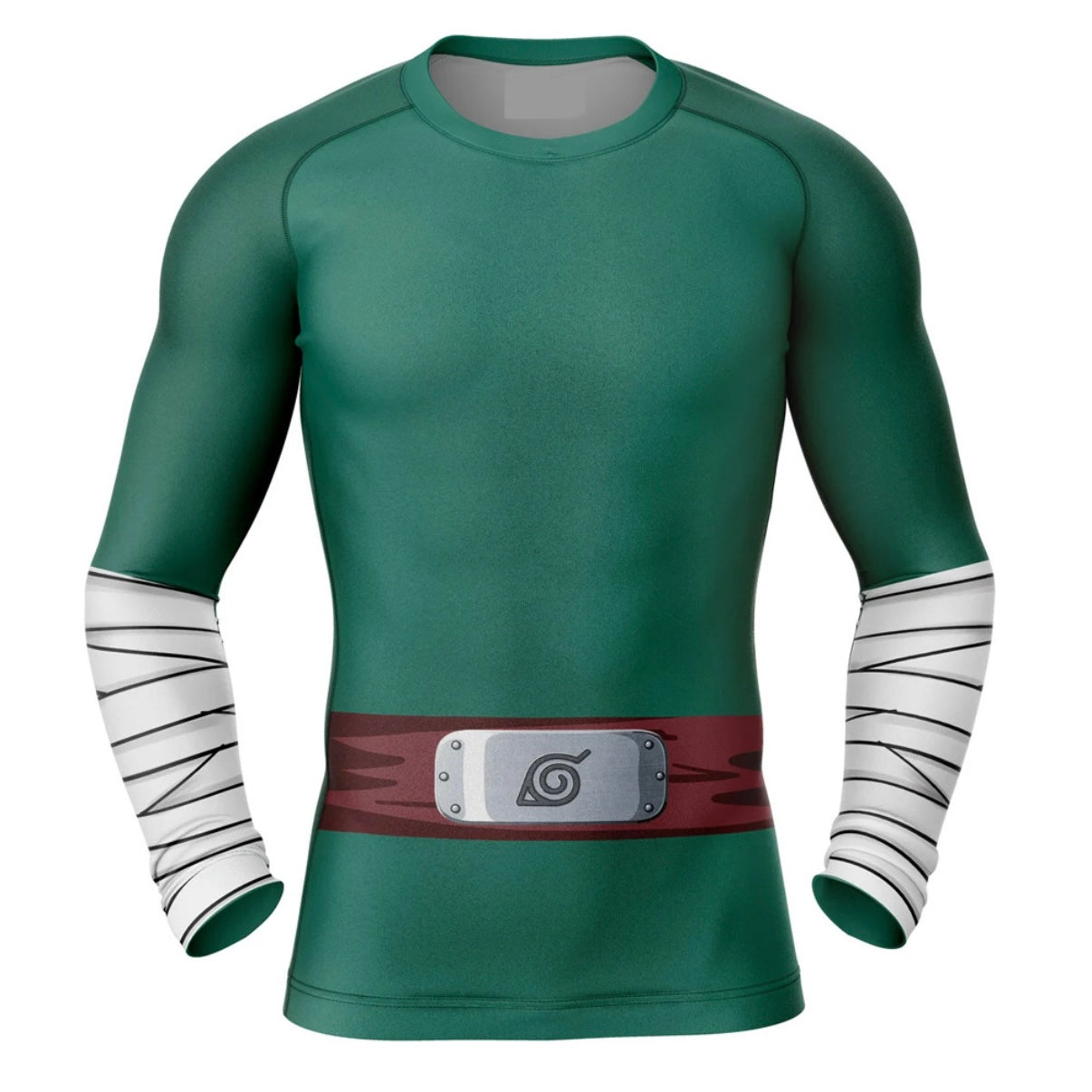 Naruto Rock Lee Premium Long Sleeve Rash Guard