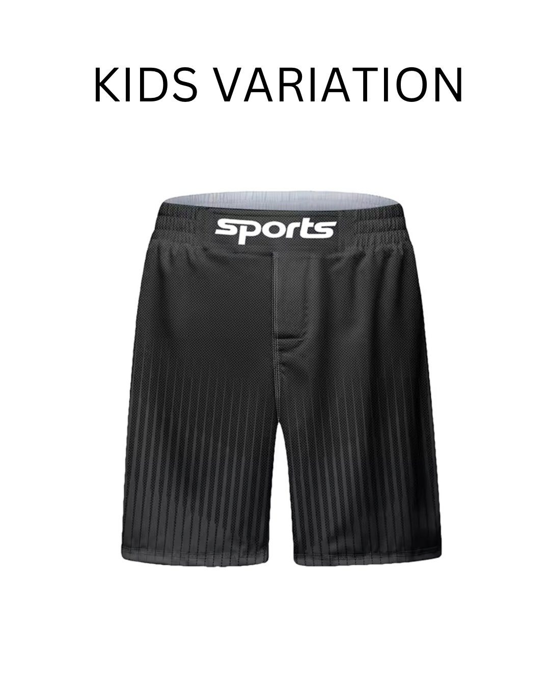 Black Premium BJJ No Gi / MMA Set. Rash Guard, Shorts & Spats