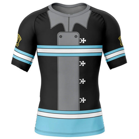 Fire Force Company 8 Premium Short Sleeve Rash Guard