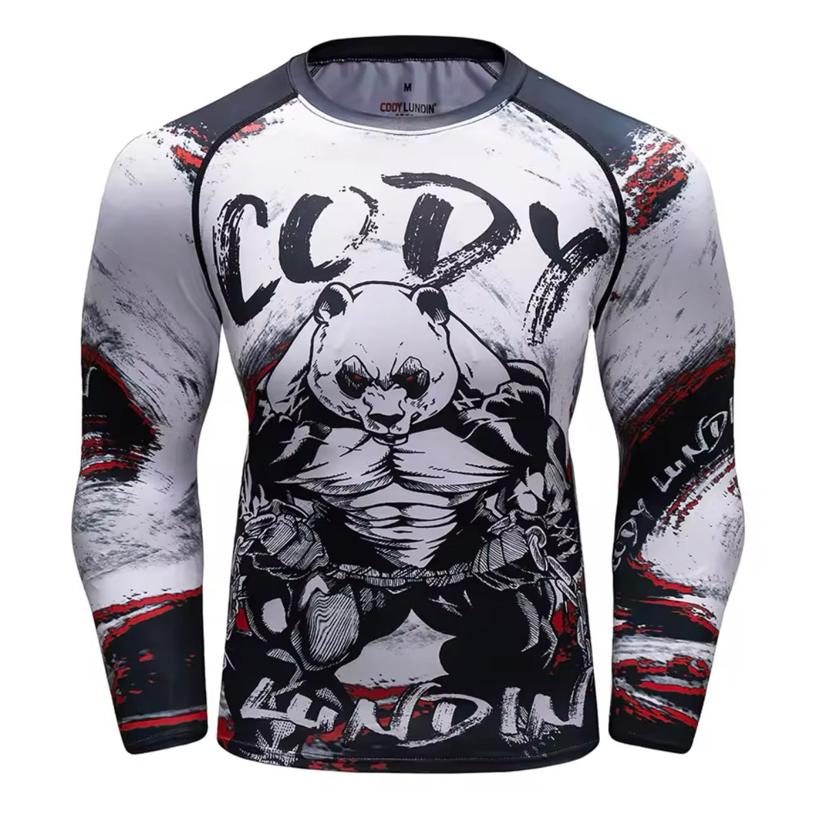 Panda Premium BJJ / MMA Rash Guard - LONG & SHORT SLEEVE VARIATIONS